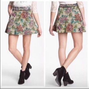 FREE PEOPLE Tapestry Mini Skirt